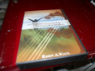 #ad RANDY A.WHITE SIMPLE SUGGESTIONS FOR A SENSATIONAL LIFE 6 CDS FREE SHIP $19.56