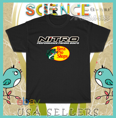 #ad Nitro Performance Fishing Boats Logo Men#x27;s T Shirt American T Shirt $21.89