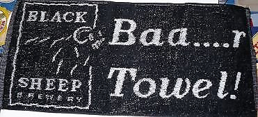 #ad Black Sheep Brewery Bar Towel pp $14.16