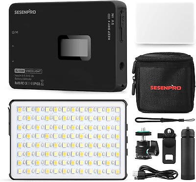 #ad LED Video Light Video Conference Lighting Kit Portable $145.99