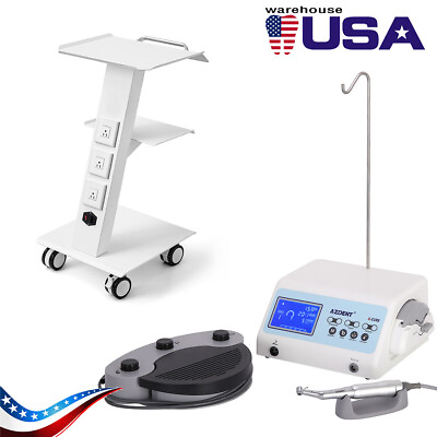 #ad Dental Implant Motor System Brushless Surgical 20:1 Handpiece Rolling Tool Cart $183.99