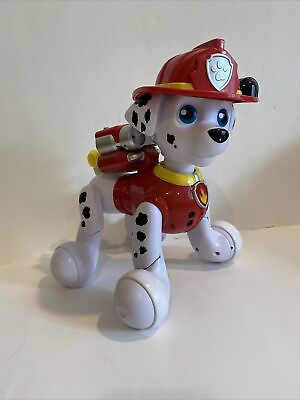#ad Paw Patrol Zoomer Marshall Interactive Rolling Pup Sounds Phrases English French $19.99