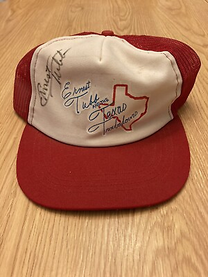 #ad ernest tubb signed Hat Vintage Country Music $30.00