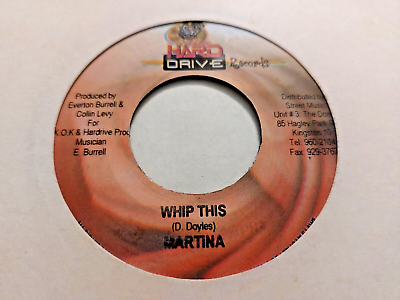 #ad MARTINA * WHIP THIS * GENERAL B MITCH * REMEMBER * 7quot; REGGAE SINGLE EXCELLENT GBP 4.99