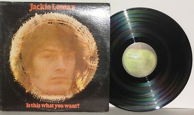 #ad JACKIE LOMAX Is This What You Want? LP Apple ST3354 Eric Clapton Paul McCartney $73.13
