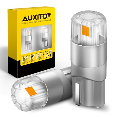 #ad 2pcs LED T10 194 168 W5W Canbus Amber Dome License Side Marker Light Bulb CAnbus $8.99