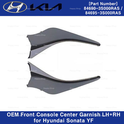 #ad Front Console Center Garnish LHRH 2p Set for Hyundai Sonata YF i45 11 14 $95.98