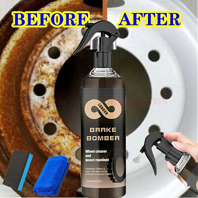 #ad Non Acid Car Wheel Tire Rim Cleaner Detergent High Concentrate Remove Rust 120ML $9.95
