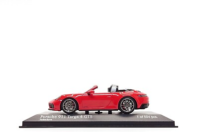#ad Minichamps 1:43 Porsche 911 Targa 4 GTS 992 in Guards Red $99.99