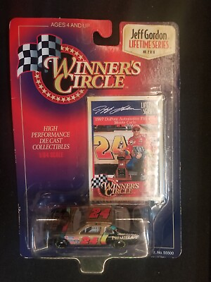 #ad 1996 Winners Circle 1:64 Stock Car #24 Jeff Gordon Monte Carlo Race Car NASCAR $8.99