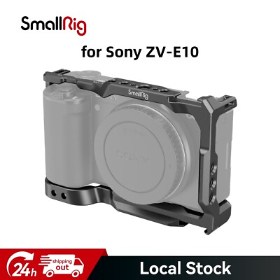 #ad SmallRig zv e10 Cage with Built in QR Plate for Arca Swiss for Sony ZV E10 3531B $49.90