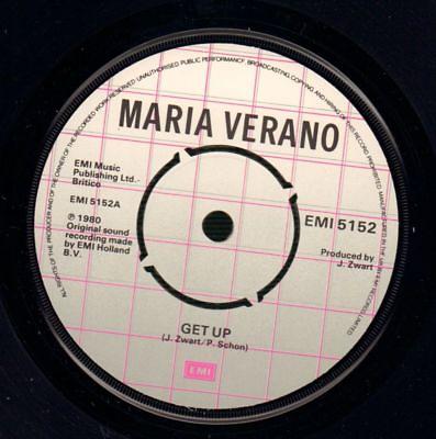 #ad Maria Verano 7quot; Vinyl Get Up From Tokyo To Frisco EMI EMI5152 UK 1980 VG NM GBP 2.99