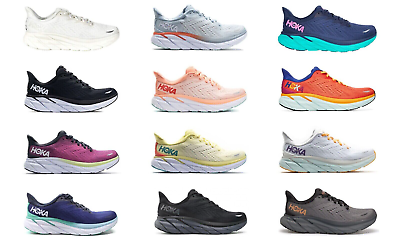 #ad NEW Hoka One One Womens Trainers Clifton 8 Colors Sizes Low Top Running $189.99