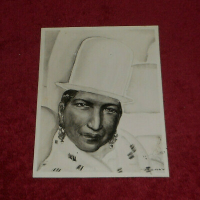 #ad 1929 Press Photo Portrait of A Chola Andes Bolivia Painting By Antonio Sotomayor $7.73