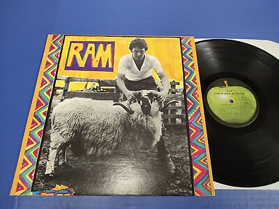 #ad Paul and Linda McCartney RAM 1971 Rock LP Apple Gatefold EX VINYL Beatles $39.99