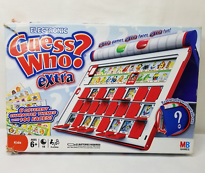 #ad Electronic Guess Who Extra Complete Tested Works Portable Milton Bradley 2008 $35.99