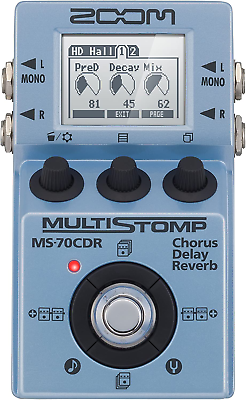 #ad MS 70CDR Multistomp Guitar Effects Pedal Chorus Delay and Reverb Effects Sin $184.99