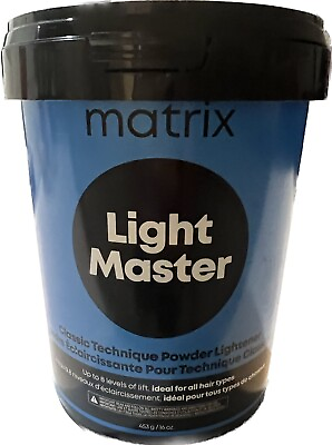 #ad Matrix Light Master 8 Lightening Powder 16oz 453g Classic Technique $37.99
