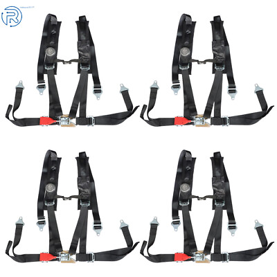#ad For Polaris Harness A114220 Seat Harness 4PCS 4 Point $141.99