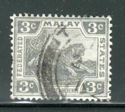#ad MALAYA MALAY STATES STRAITES SETTLEMENTS TIGER ASIA STAMPS USED LOT 57784 $2.25