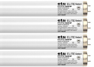 #ad Wolff System ETS Elite Select F71T12 100W Bipin Tanning Bulbs Bronzing Lamps $136.50
