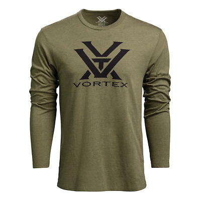 #ad VORTEX Mens Core Logo Military Heather T Shirt 221 02 MIH $26.29
