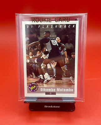 #ad DIKEMBO MUTOMBO Rookie 1992 classic FLASHBACK CARD #98 #4 of 4 $0.99