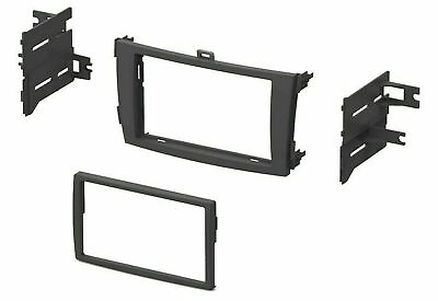 #ad 2009 2010 2011 2012 Toyota Corolla Dash Kit Double Din Stereo Install $13.48