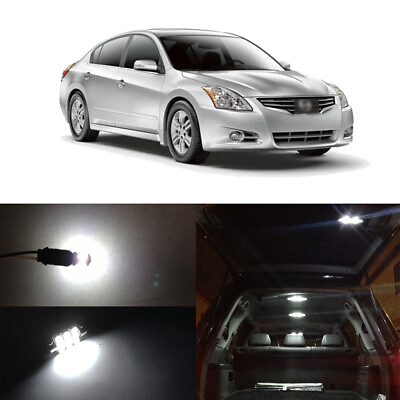 #ad 15 x White LED Interior Package License Plate Lights For 2007 2019 Nissan Altima $16.98