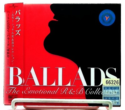 #ad Ballads Emotional Ramp;B Collection Various 2CDs OBI JAPAN PAPER BOX CASE $23.80