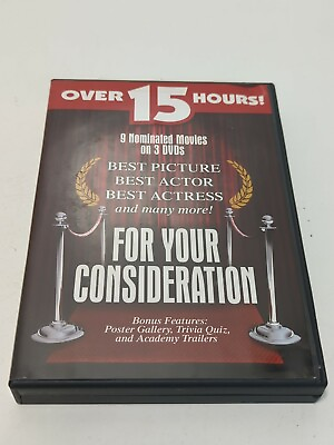 #ad For Your Consideration DVD 2007 3 Disc Set $12.31