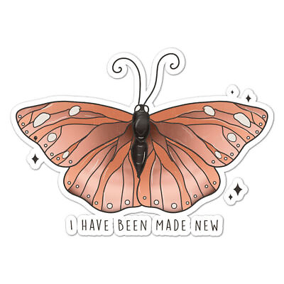 #ad Butterfly Made New Sticker $3.96
