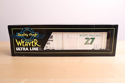 #ad Quality Craft Weaver Ultra Line White RUSTY WALLACE #27 $24.99