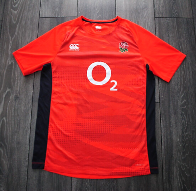 #ad ENGLAND RUGBY TEAM SHIRT JERSEY CANTERBURY SIZE LARGE TRICOT MAGLIA CAMISETA $19.99