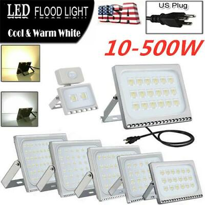 LED Flood Light 500Watt 300W 200W 150W 100W 50W 30W Outdoor Flood Light Fixtures $8.99