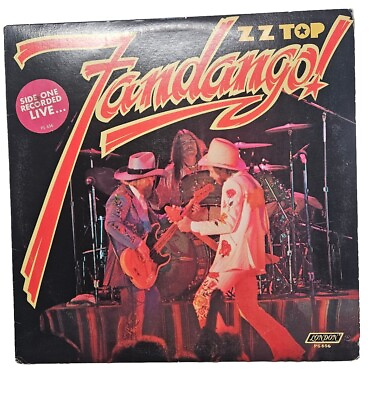 #ad ZZ Top Fandango 1975 Vinyl LP 1975 London PS 656 Hype Sticker NM $55.00