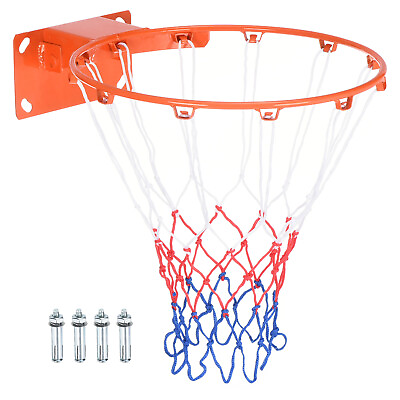 #ad 18quot; Basketball Rim Replacement with Strong Spring Backboard Mounted Standard $51.75