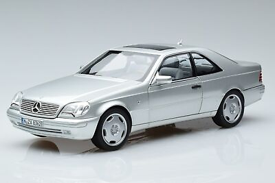 #ad Mercedes CL600 C140 Silver Metallic Norev 1 18 $106.70