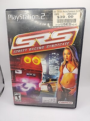 #ad SRS Street Racing Syndicate PlayStation 2 PS2 $13.50