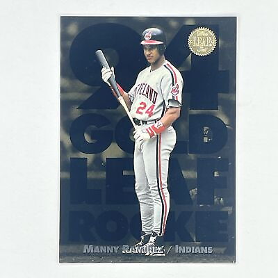 #ad 1994 Leaf Gold Rookies Manny Ramirez #6 Cleveland Indians $1.97