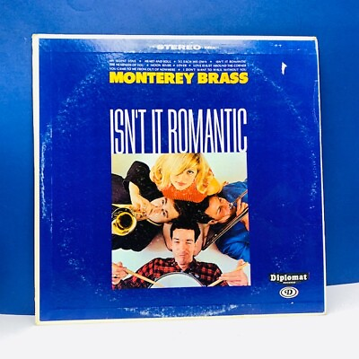 #ad Record vinyl 33 RPM album in cover sleeve vtg Lp 12quot; Monterey Brass Romantic it $12.95