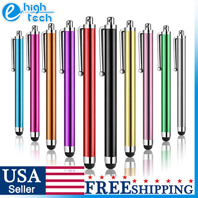 #ad 10x Universal Metal Stylus Touch Screen Pen for iPhone iPad Samsung Tablet Phone $6.99