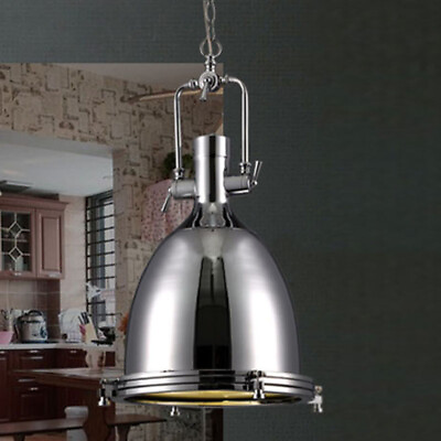 #ad Industrial Metal Shade Pendant Lamp Antique Retro Ceiling Light Fixture Kitchen $139.00