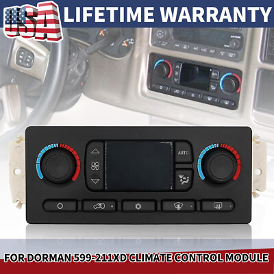 #ad AC Heater Climate Control Module 599 211XD For Chevy GMC Improved Design 2006 US $121.23