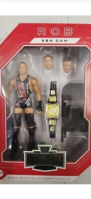 #ad WWE Ultimate Edition Ruthless Aggression Rob Van Dam action figure RVD $35.00