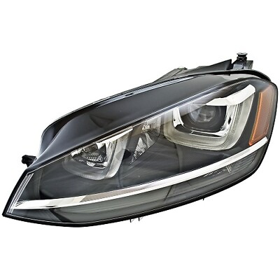 #ad 011956251 Bi Xenon Headlight Assembly VW Golf VII 5G1 BE1 Driver#x27;s Side $1030.32
