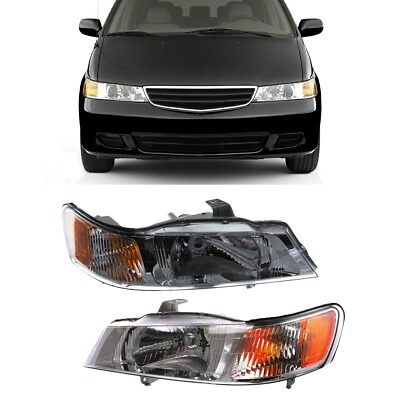 #ad Fits 1999 2004 Honda Odyssey Headlights Driver amp; Passenger PAIR $137.88