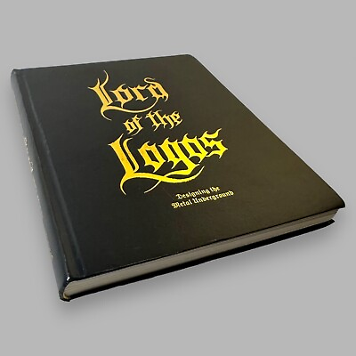 #ad Lord of the Logos: Designing the Metal Underground Szpajdel Black Metal OOP $189.99