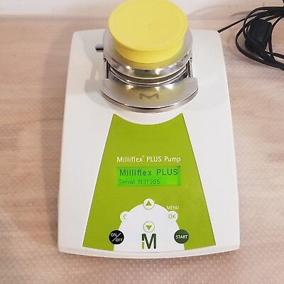 #ad Millipore Milliflex Plus MXP Pump 01 Pump Head amp; Power Supply $425.00