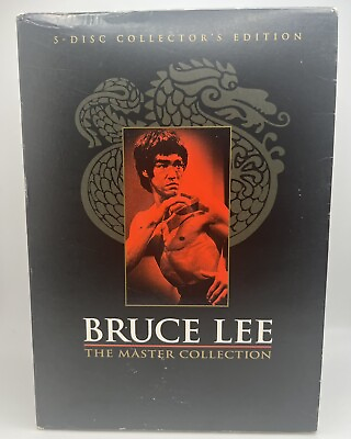 #ad Bruce LEE The Master Collection 2002 DVD 5 Disc Set $24.99